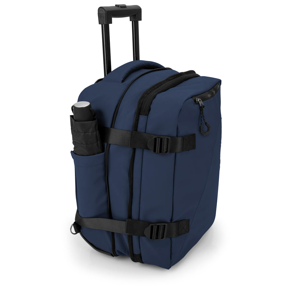 Gabol - Canada Rugzak/Underseater Met Wielen (Donker Blauw) | 40x30x20cm