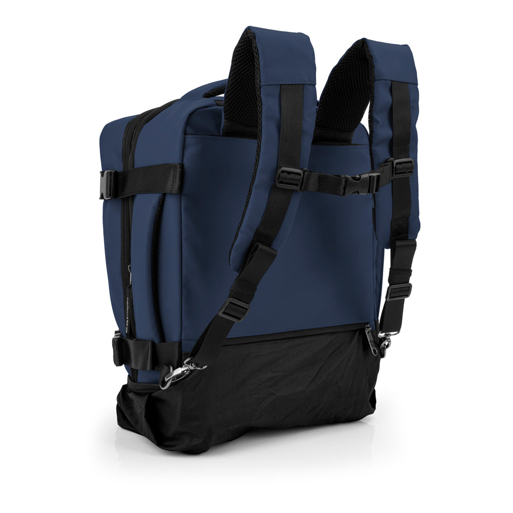 Gabol - Canada Rugzak/Underseater Met Wielen (Donker Blauw) | 40x30x20cm