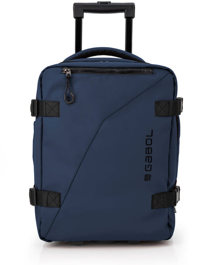 Gabol - Canada Rugzak/Underseater Met Wielen (Donker Blauw) | 40x30x20cm