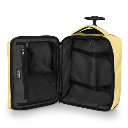 Gabol - Vancouver Rugzak/Underseater Met Wielen (Geel) | 40x30x20/24cm