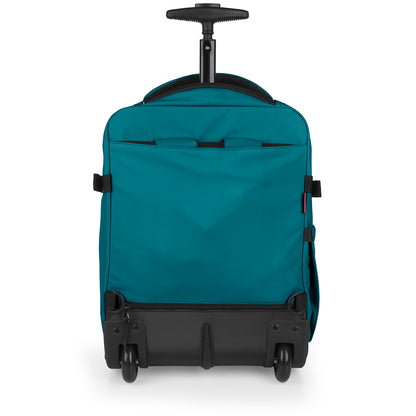 Gabol - Vancouver Rugzak/Underseater Met Wielen (Turquoise) | 40x30x20/24cm