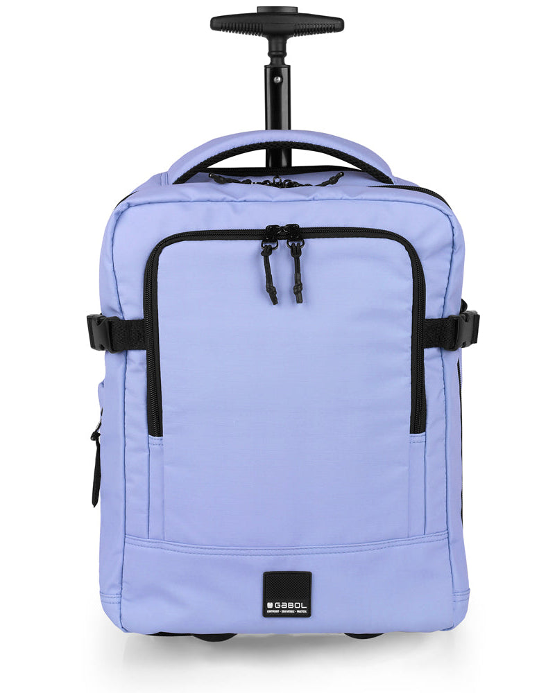 Gabol - Vancouver Rugzak/Underseater Met Wielen (Paars) | 40x30x20/24cm