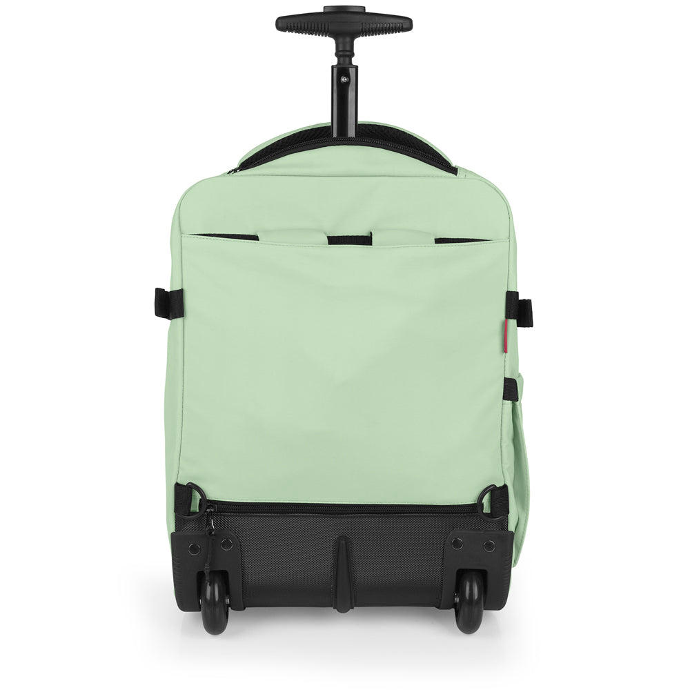 Gabol - Vancouver Rugzak/Underseater Met Wielen (Mintgroen) | 40x30x20/24cm