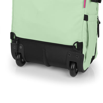 Gabol - Vancouver Rugzak/Underseater Met Wielen (Mintgroen) | 40x30x20/24cm