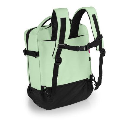 Gabol - Vancouver Rugzak/Underseater Met Wielen (Mintgroen) | 40x30x20/24cm