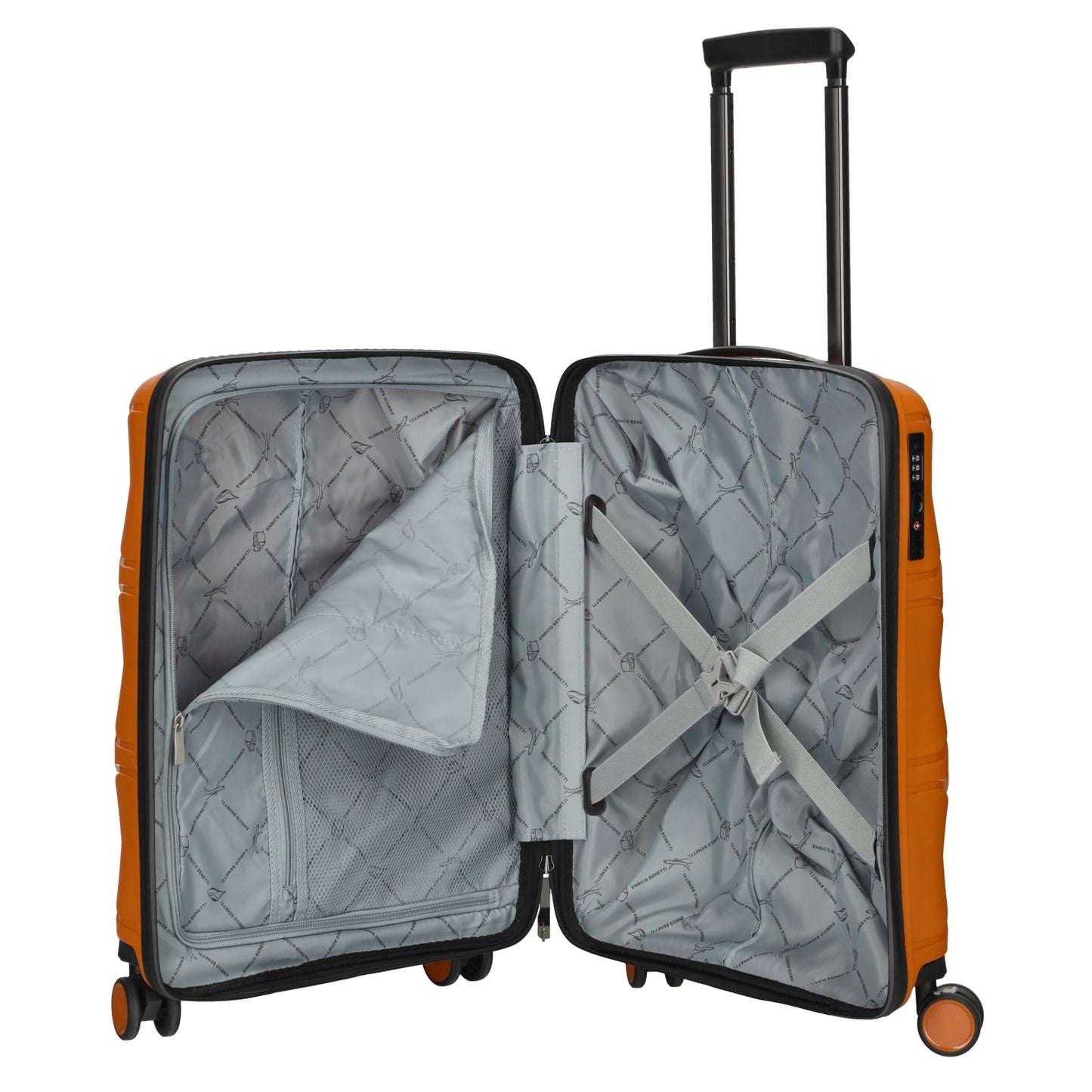 Enrico Benetti - Kingston Handbagage (Oranje) | 55x40x20cm