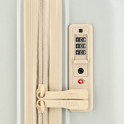 Enrico Benetti - Princetown Handbagage (Wit) | 55x35x20cm