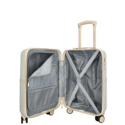 Enrico Benetti - Princetown Handbagage (Wit) | 55x35x20cm