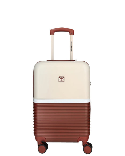 Enrico Benetti - Princetown Handbagage (Burgundy-Pink) | 55x35x20cm