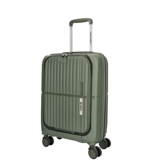 Enrico Benetti - Tokyo Handbagage (Olijf Groen) | 55x35x20cm