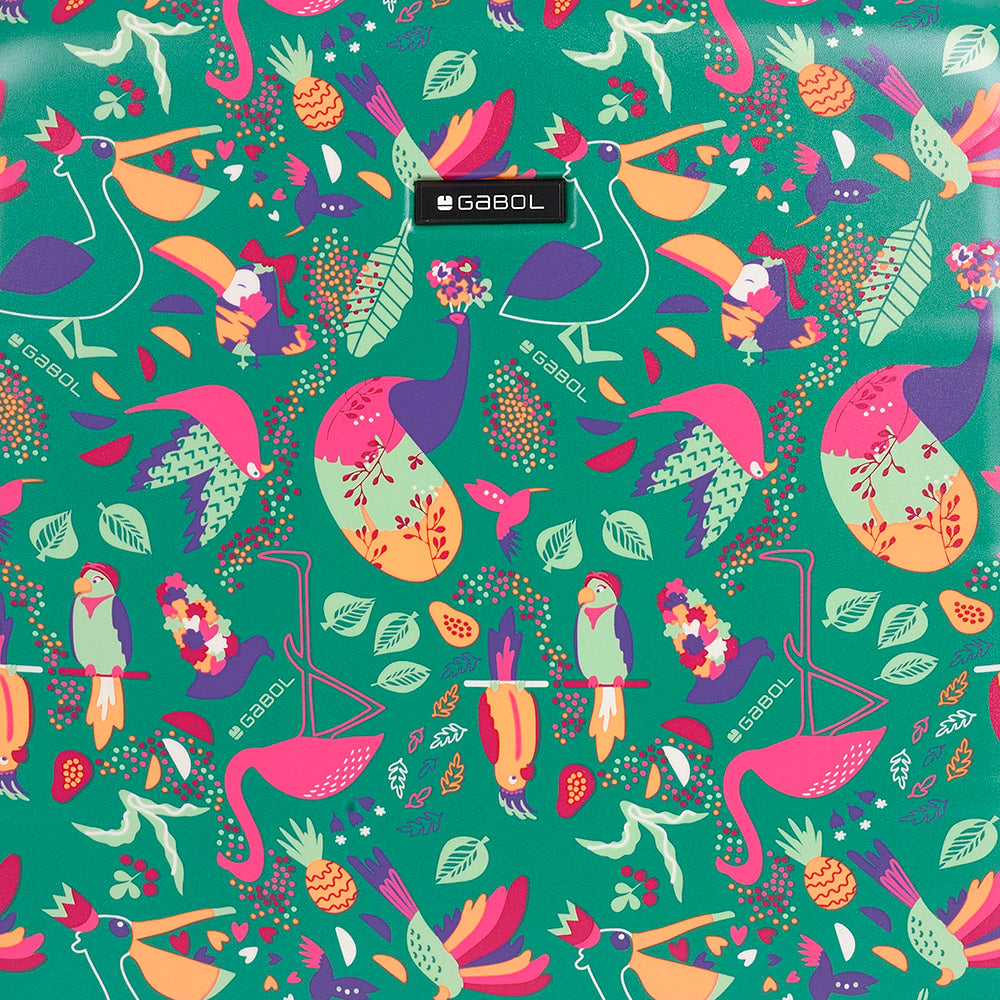 Gabol - Vida Handbagage (Groen) | 55x40x20cm