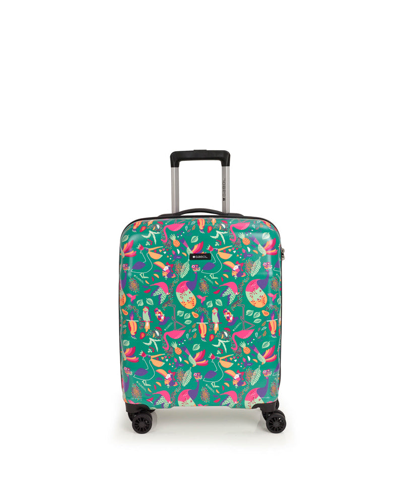 Gabol - Vida Handbagage (Groen) | 55x40x20cm