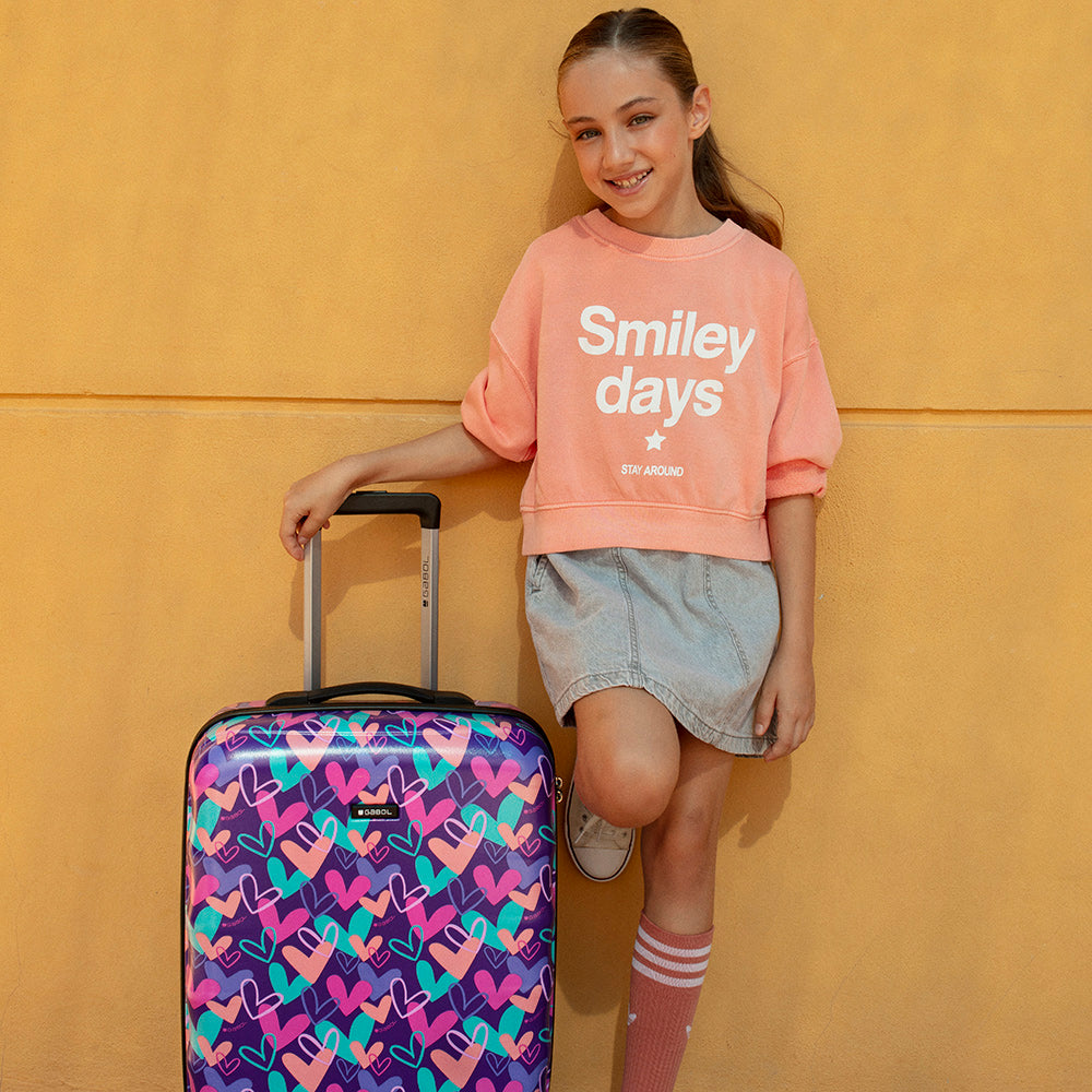 Gabol - Kokoro Handbagage (Paars) | 55x40x20cm