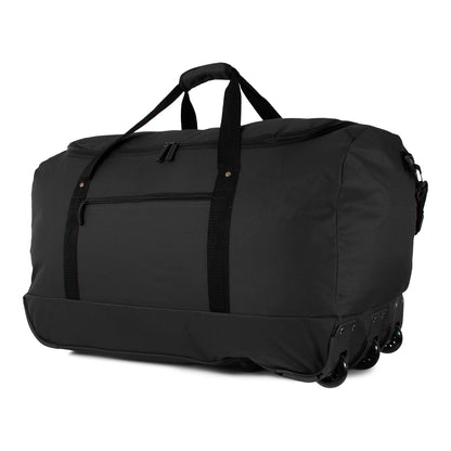 Norländer - S.G. Reistas XL Met Wielen RPET (Zwart) | 71x36x35cm