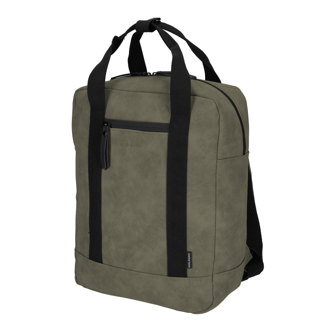 Norländer -  Nubuck Rugzak (Groen) | 40x31x18cm (14 inch)