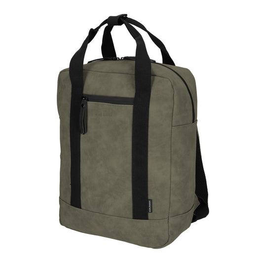 Norländer -  Nubuck Rugzak (Groen) | 40x31x18cm (14 inch)