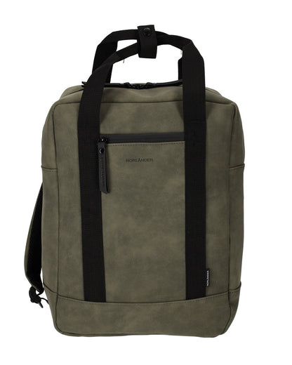 Norländer -  Nubuck Rugzak (Groen) | 40x31x18cm (14 inch)