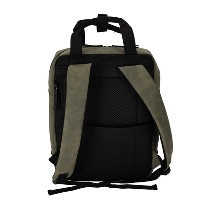 Norländer -  Nubuck Rugzak (Groen) | 40x31x18cm (14 inch)