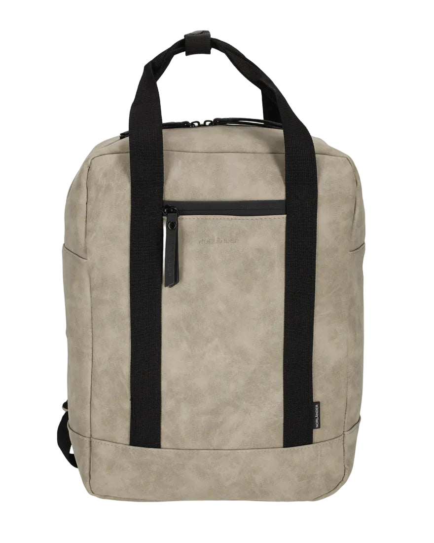Norländer -  Nubuck Rugzak (Taupe) | 40x31x18cm (14 inch)