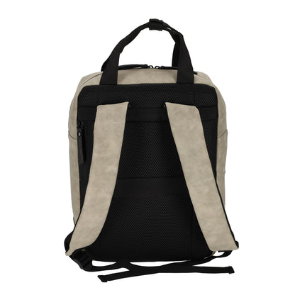 Norländer -  Nubuck Rugzak (Taupe) | 40x31x18cm (14 inch)