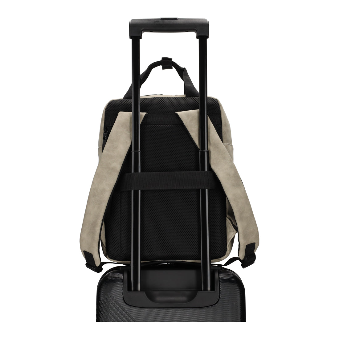 Norländer -  Nubuck Rugzak (Taupe) | 40x31x18cm (14 inch)