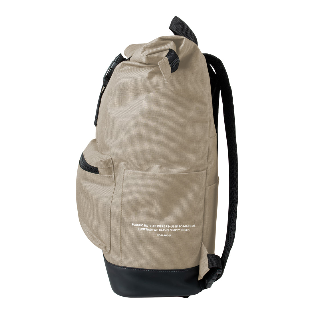 Norländer -  S.G. Fiets Rugzak RPET (Taupe) |  56,5x14,5x29cm