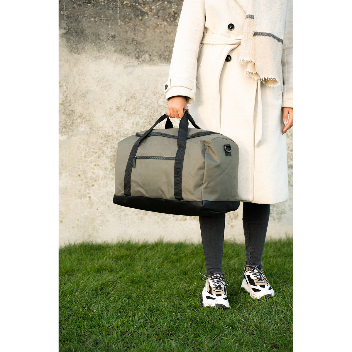 Norländer - S.G. Duffel Bag (Olijf Groen) | 50x25x30cm