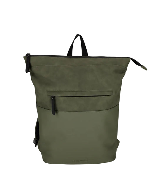 Norländer -  Napolitana Rugzak (Olijf Groen) | 41x27x16cm (15 inch)
