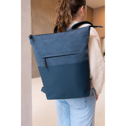 Norländer -  Napolitana Rugzak (Donker Blauw) | 41x27x16cm (15 inch)