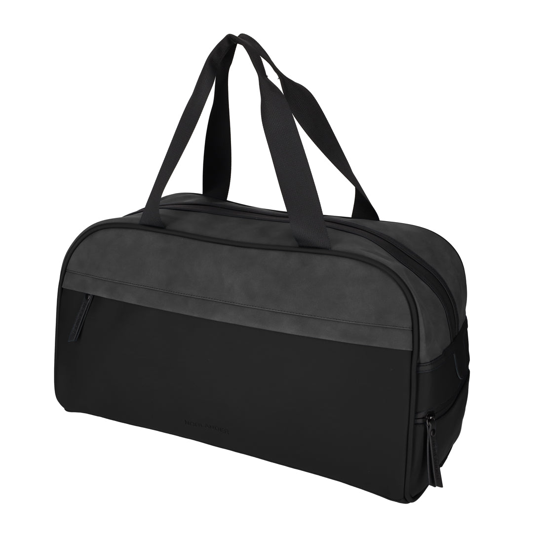 Norländer - Napolitana Duffel Bag (Zwart) | 49x25x28cm