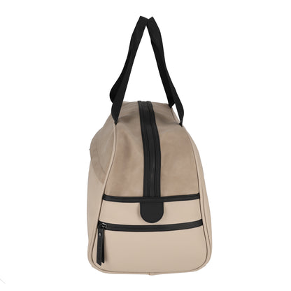 Norländer - Napolitana Duffel Bag (Taupe) | 49x25x28cm