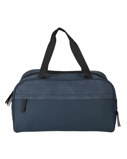 Norländer - PU Retro Sporttas Napolitana (Blauw) |  49x27,5x24,5cm