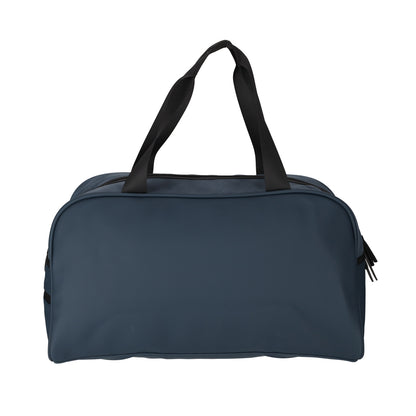 Norländer - PU Retro Sporttas Napolitana (Blauw) |  49x27,5x24,5cm