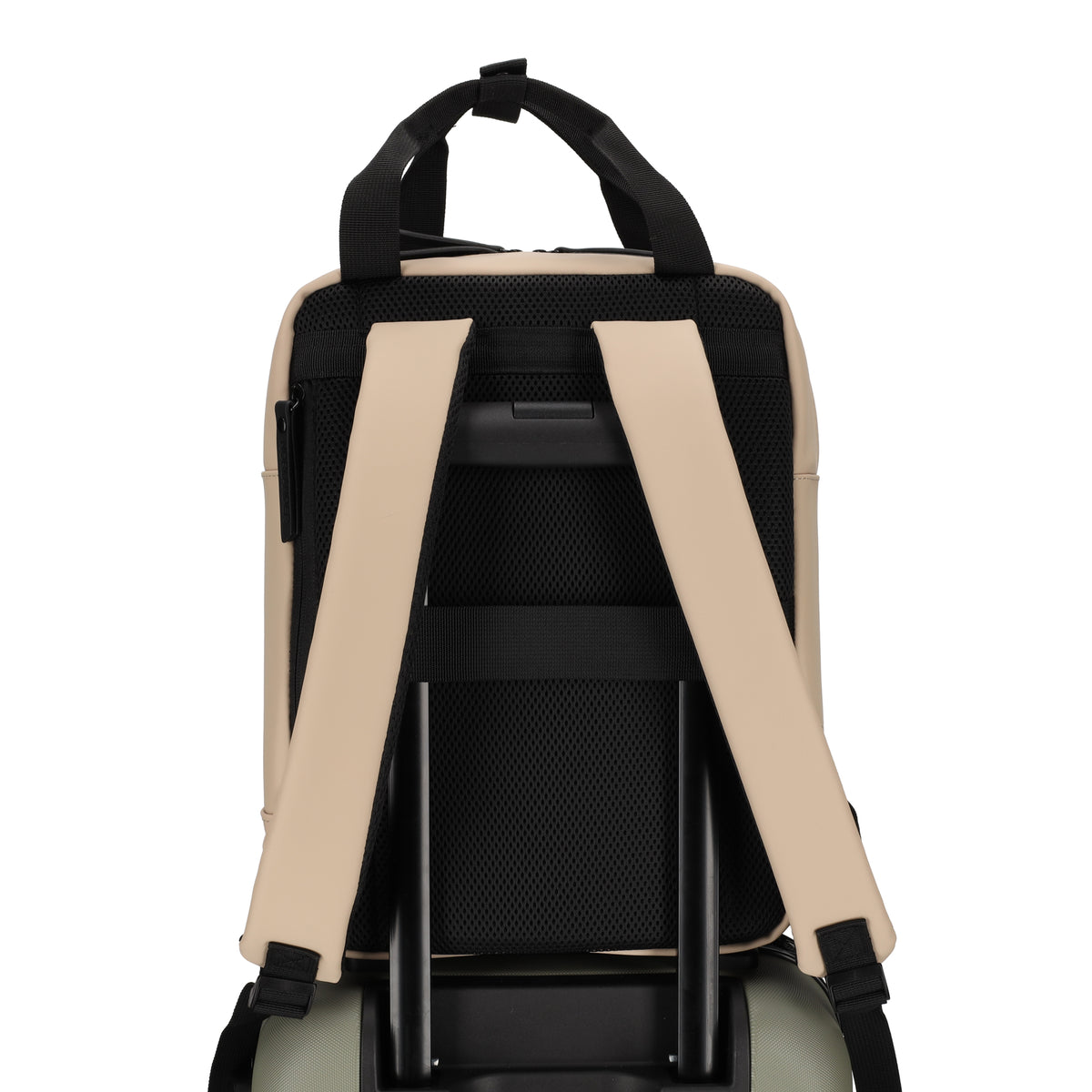 Norländer - Dull PU Rugzak Eco Lining (Taupe) | 45x31x15cm