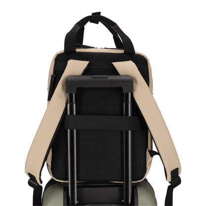 Norländer - Dull PU Rugzak Eco Lining (Taupe) | 45x31x15cm