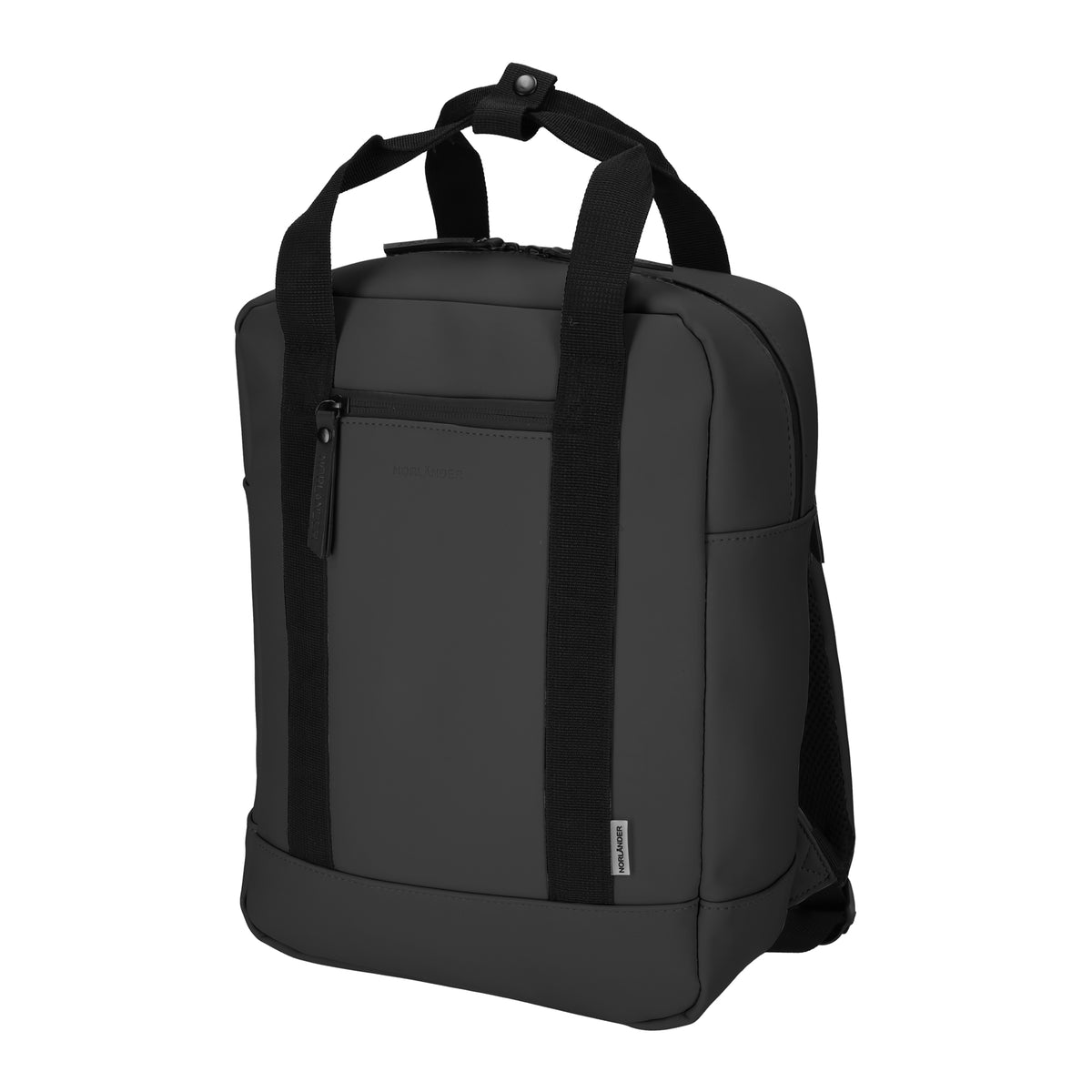 Norländer - Dull PU Rugzak Eco Lining (Zwart) | 40x30x13cm