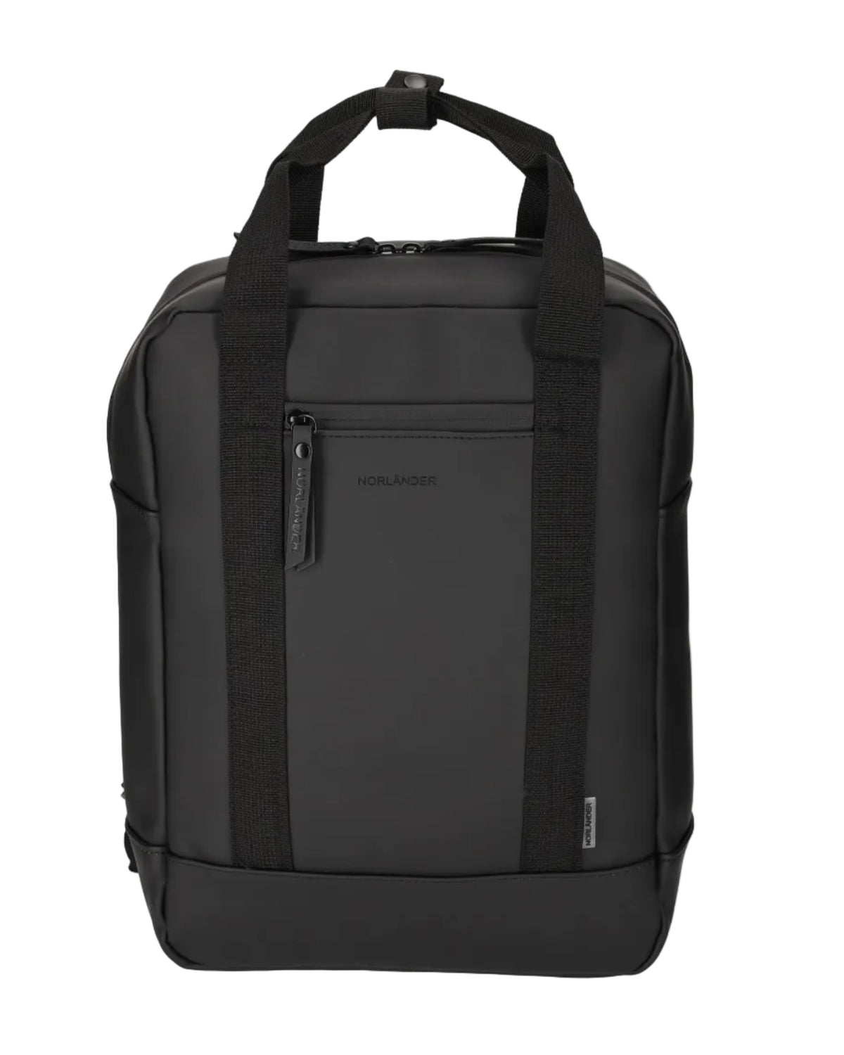 Norländer - Dull PU Rugzak Eco Lining (Zwart) | 40x30x13cm