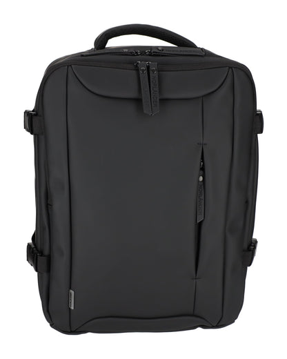 Norländer - Dull PU Underseater Rugzak (Zwart) | 40x30x20cm (15,6 inch)