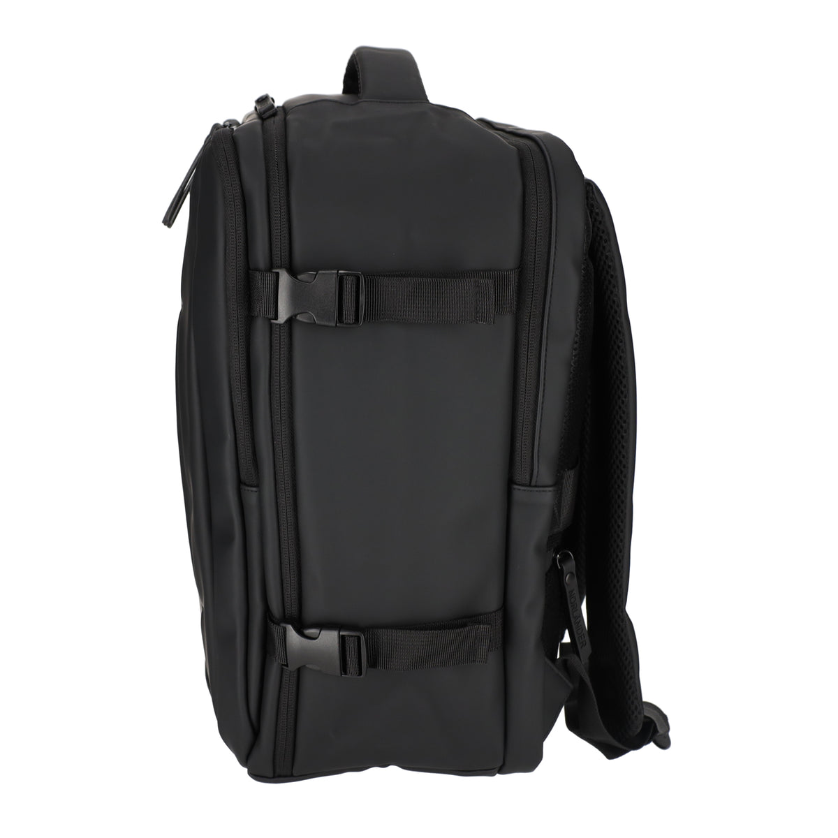 Norländer - Dull PU Underseater Rugzak (Zwart) | 40x30x20cm (15,6 inch)