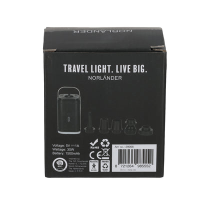 Norländer - Oplaadbare Vacuüm & Lucht Pomp