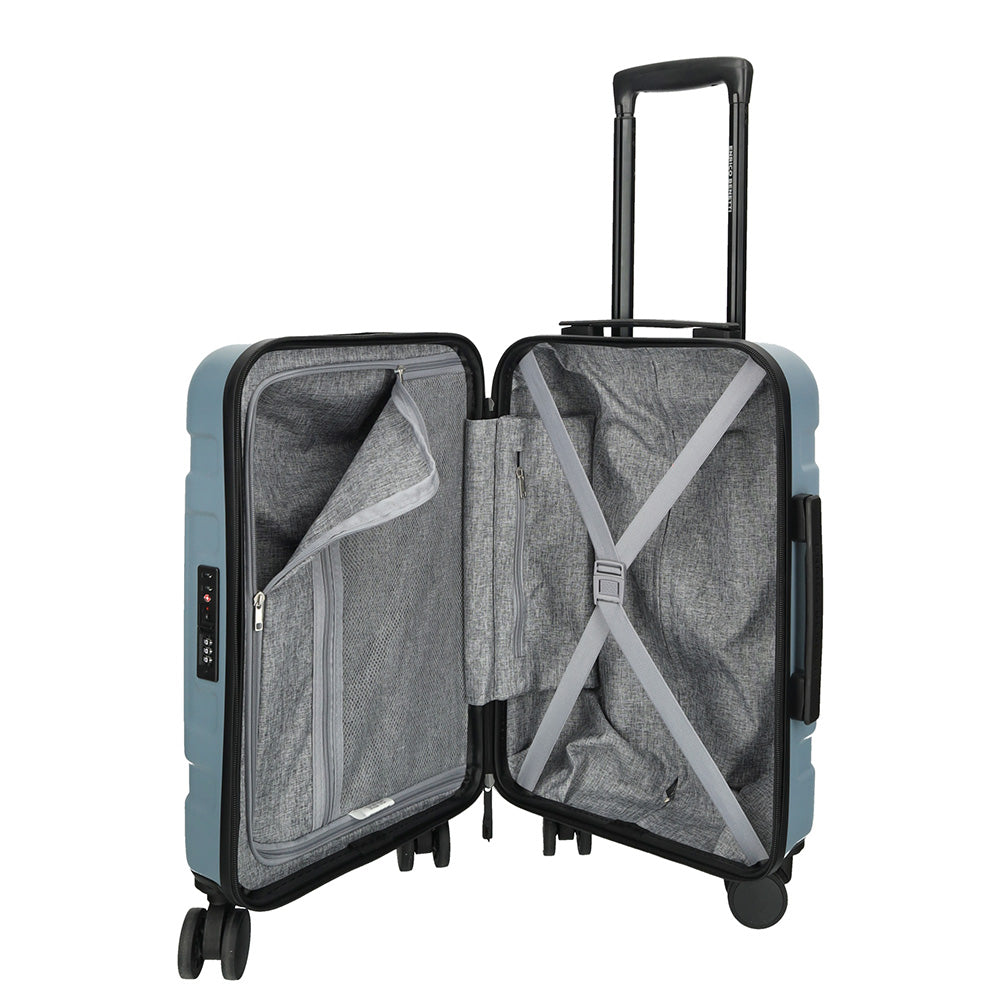 Enrico Benetti - Aspen Handbagage (Jeans Blauw) | 55x35x20cm