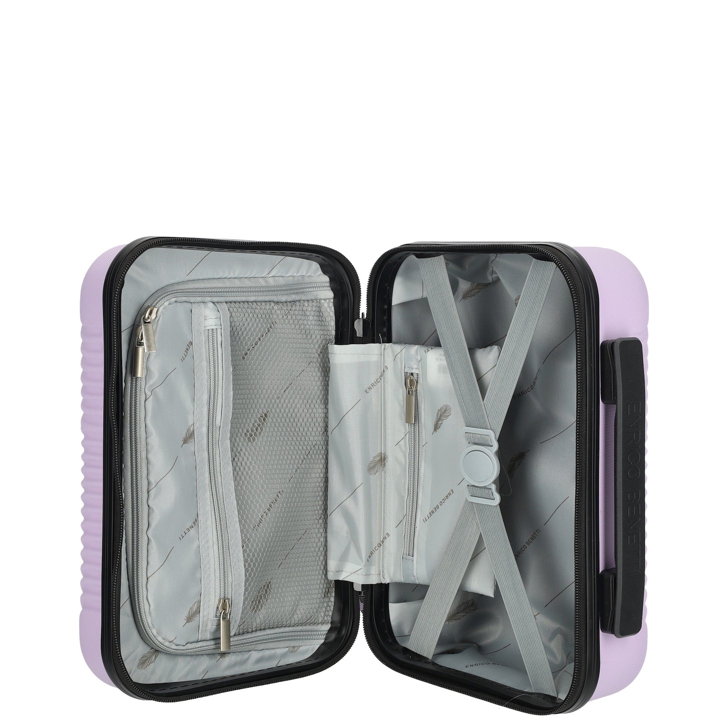 Enrico Benetti - Louisville Beautycase (Paars) | 32x23x17cm