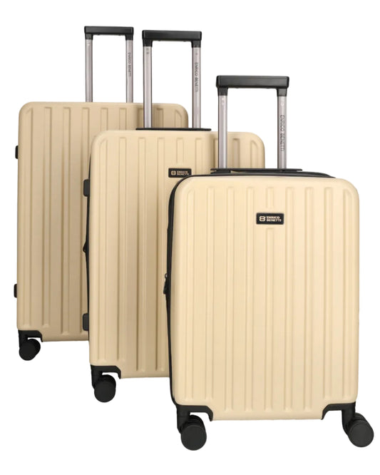 Enrico Benetti - Portland Kofferset (Beige)