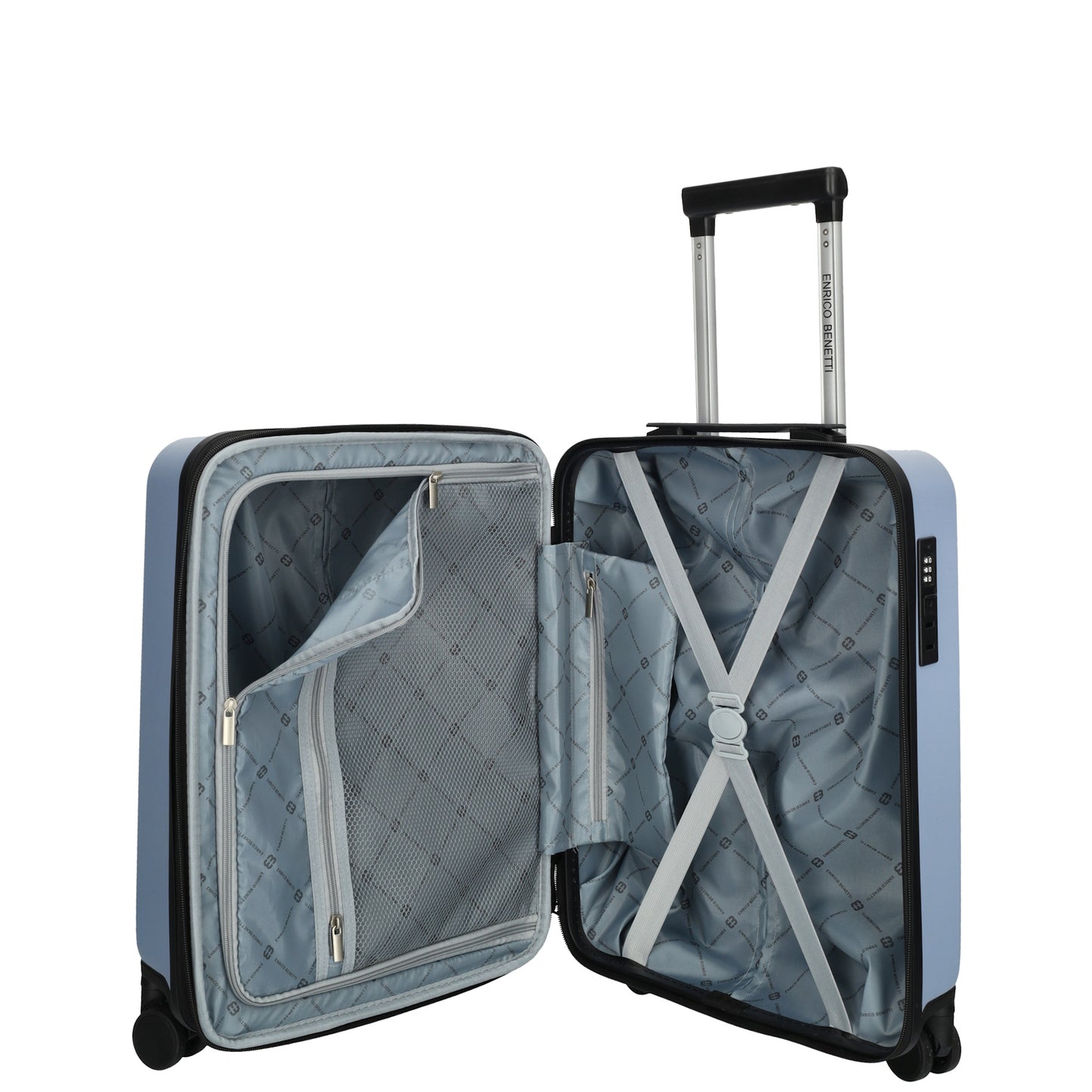 Enrico Benetti - Portland Handbagage (IJsblauw) | 50x35x25cm