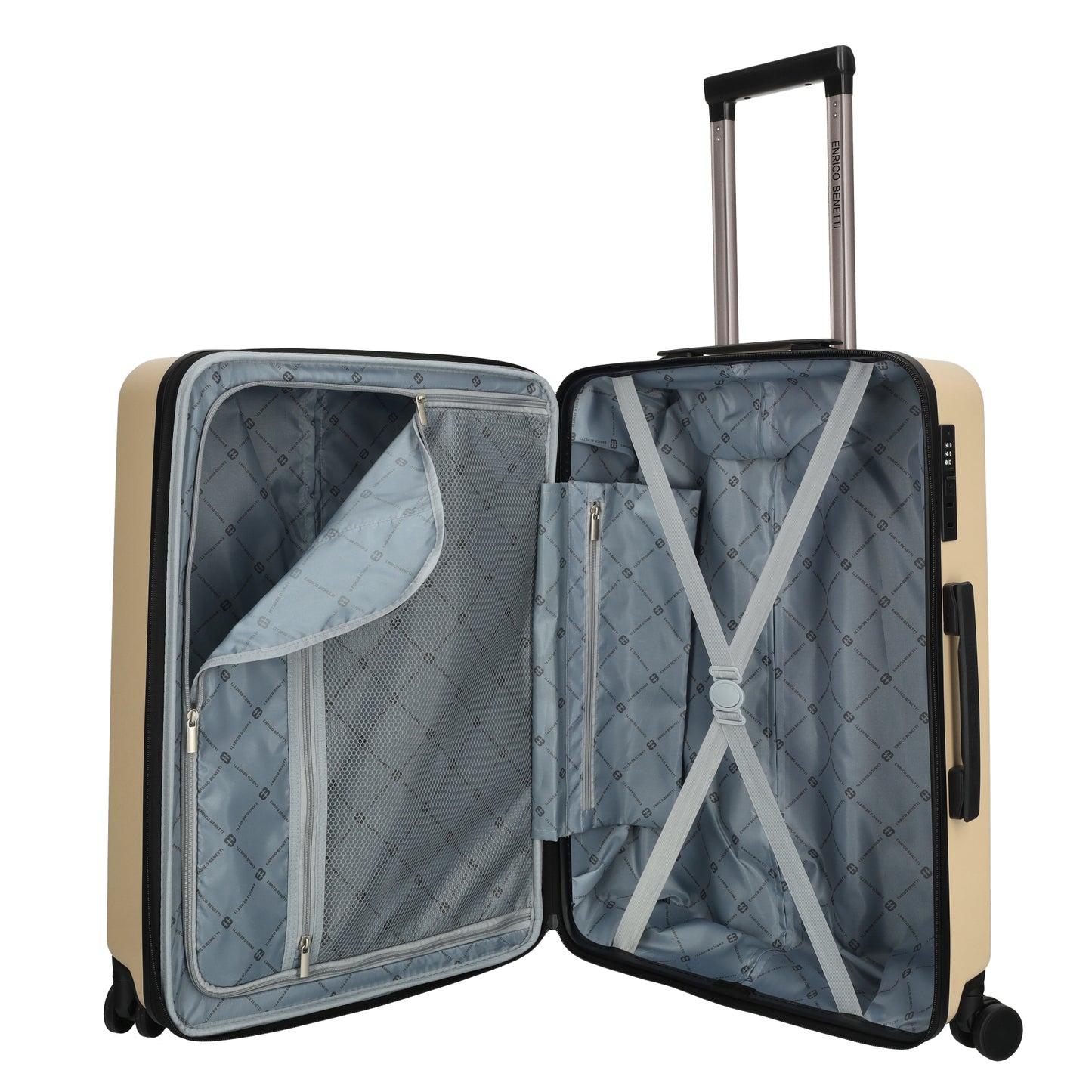 Enrico Benetti - Portland Kofferset (Beige)