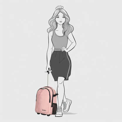 Enrico Benetti - Innsbruck Rugzak/Handbagage (Roze) | 48x30x20cm