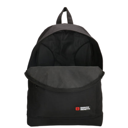 Enrico Benetti - Amsterdam Rugzak Zwart (15 Inch)