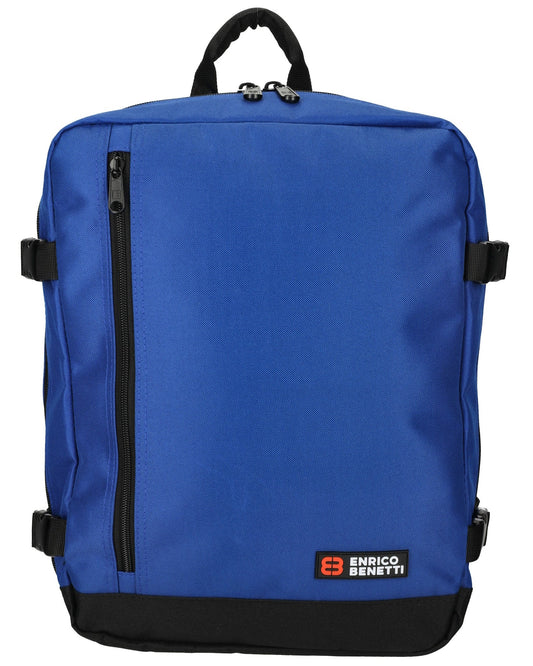 Enrico Benetti - Amsterdam Underseater Rugzak (Staal Blauw) | 40x30x20cm (17 inch)