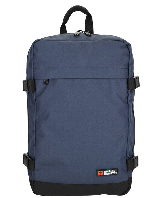 Enrico Benetti - Amsterdam Underseater Rugzak (Navy) | 40x25x20cm (13 inch)