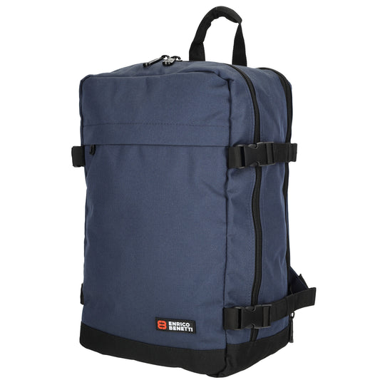 Enrico Benetti - Amsterdam Underseater Rugzak (Donker Blauw) | 40x25x20cm (13 inch)